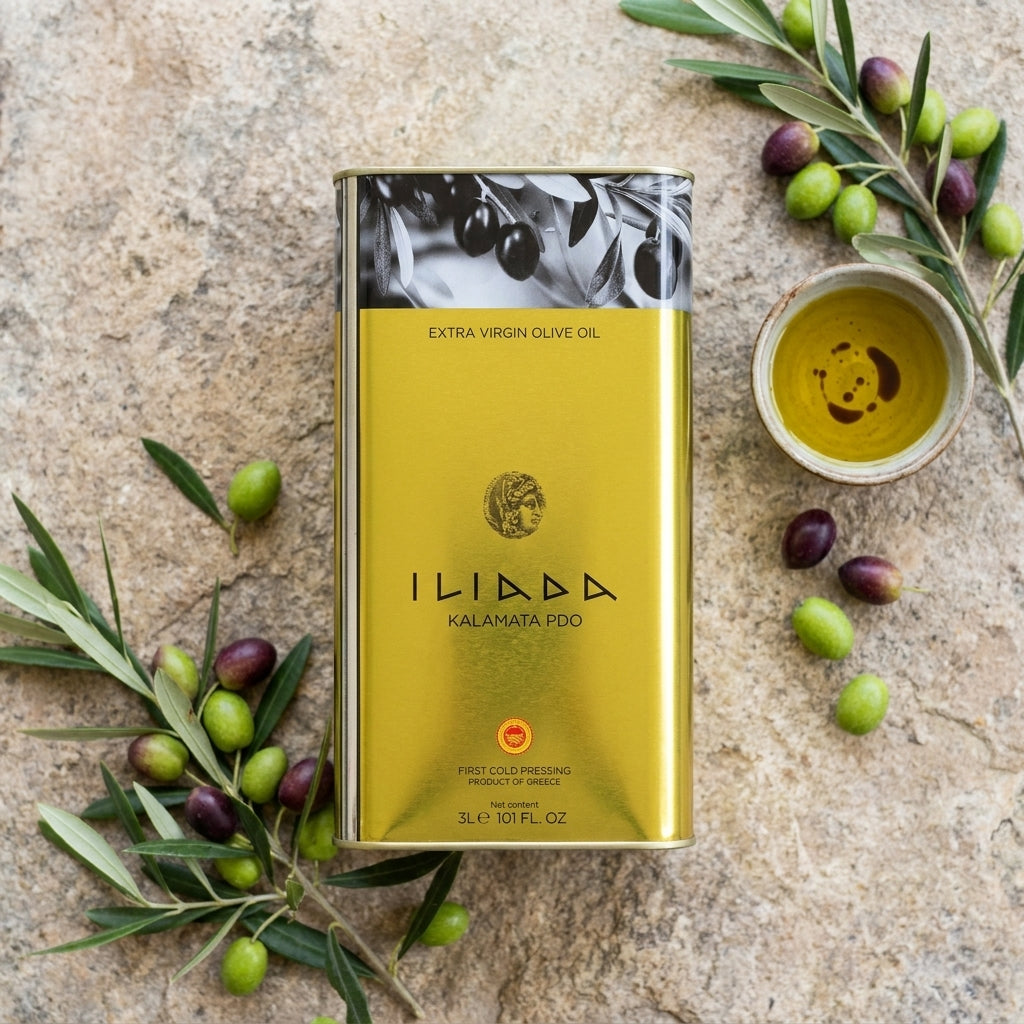 Iliada Greek Kalamata Extra Virgin PDO 3L | we are gourmet