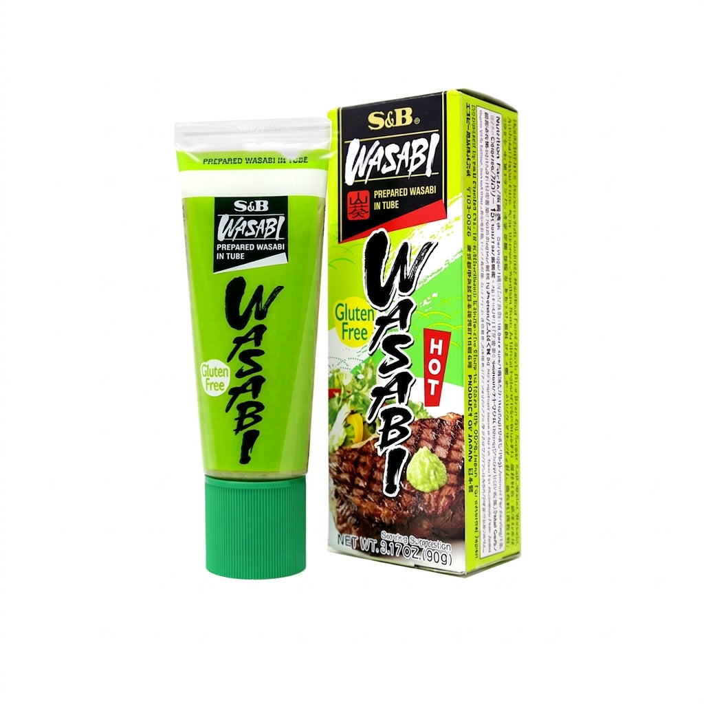 S&B Wasabi Paste 3.17 oz | we are gourmet