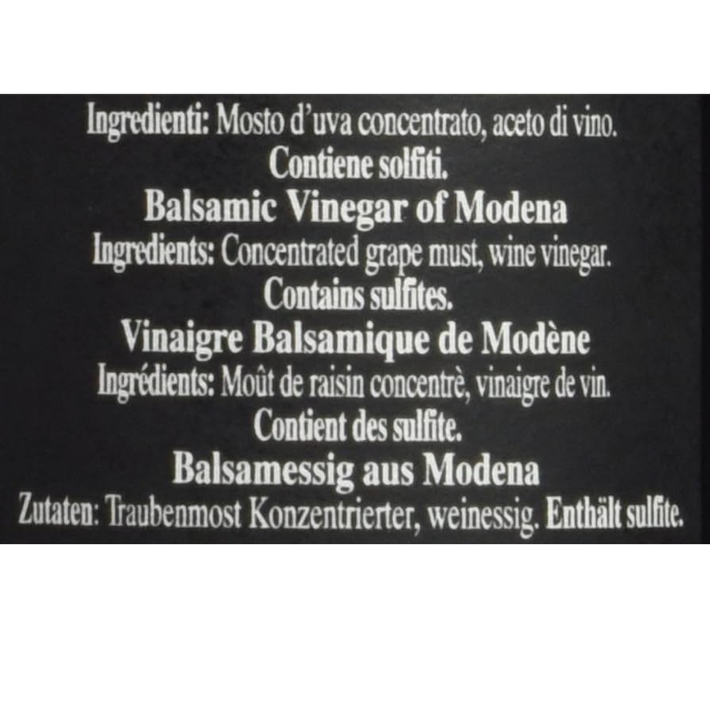 Fattoria Estense Balsamic Vinegar Gold Label Modena 8oz