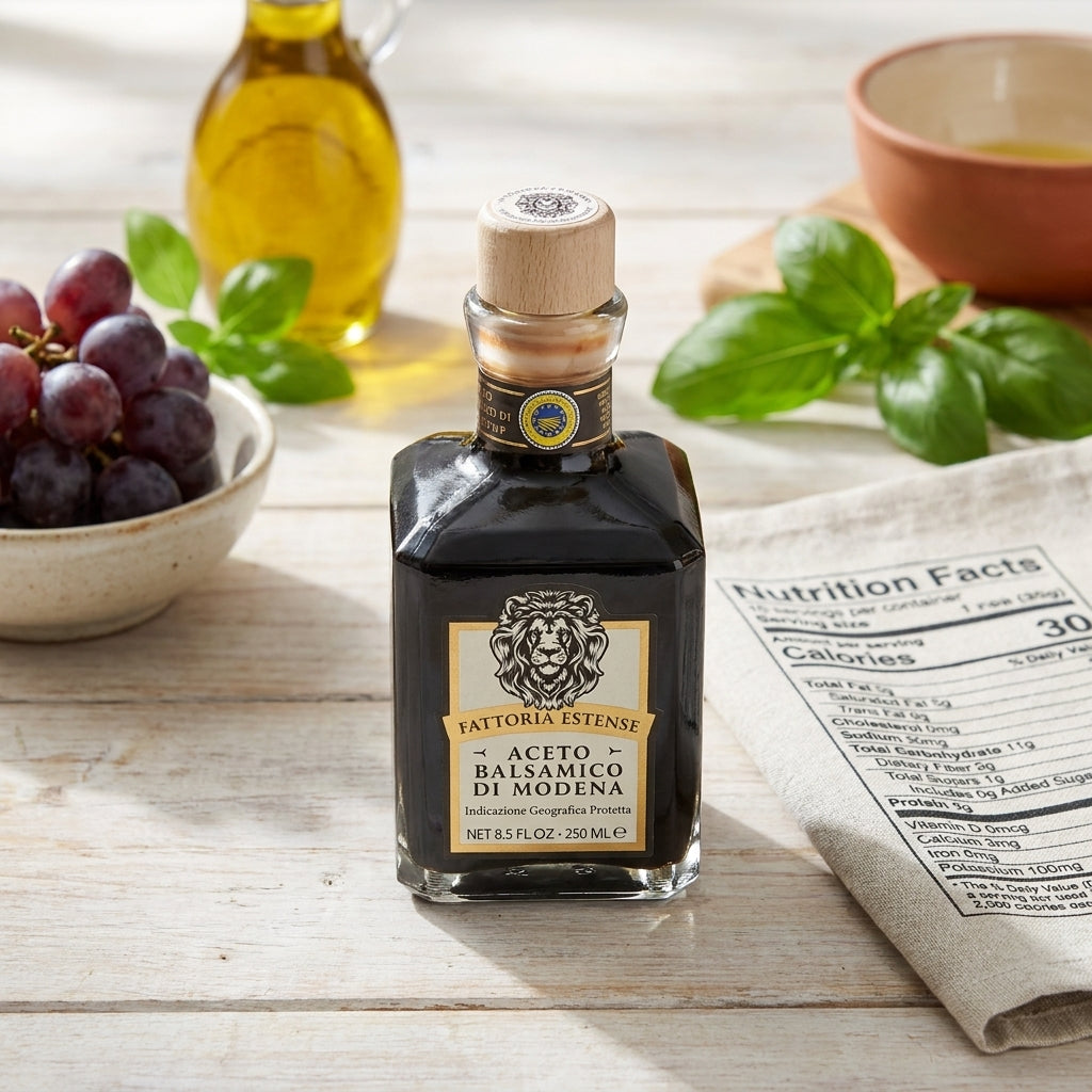 Fattoria Estense Balsamic Vinegar Gold Label from Modena IGP 8oz