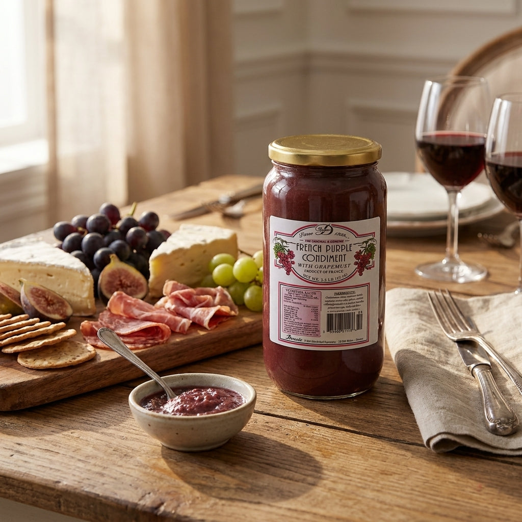 French Purple Condiment with Grapemust 35oz | we are gourmet