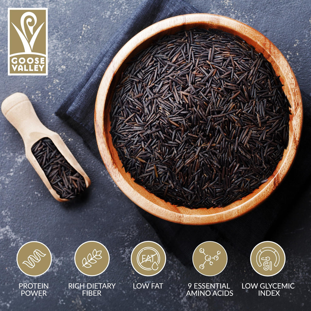 Goose Valley Natural Wild Rice 5lb | we are gourmet