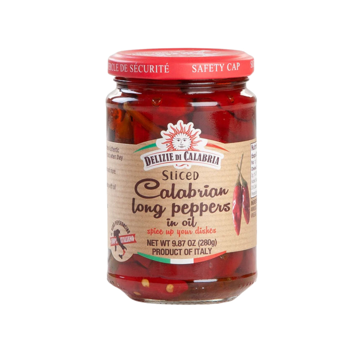 Delizie Di Calabria Sliced Calabrian Chili Peppers | we are gourmet