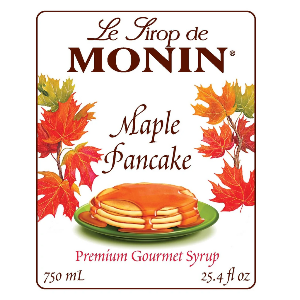 Monin Maple Pancake Syrup Label