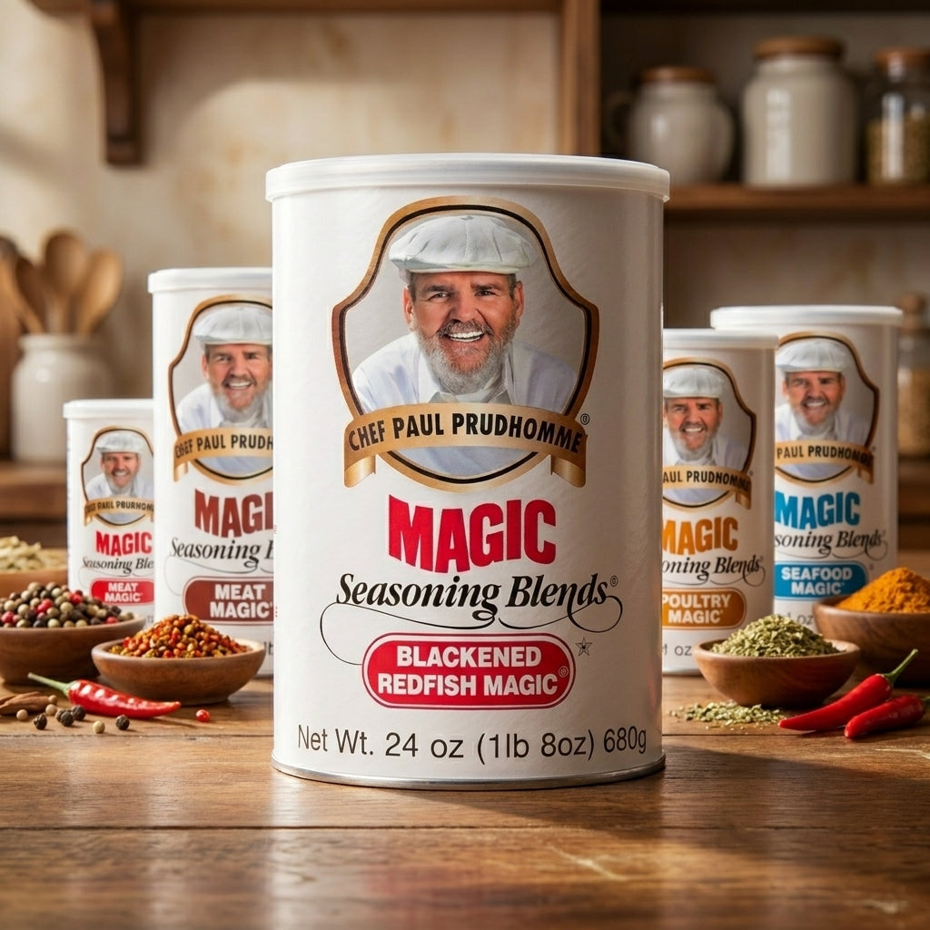 Chef Paul Blackened Redfish Magic Cajun Seasoning 24oz | we are gourmet