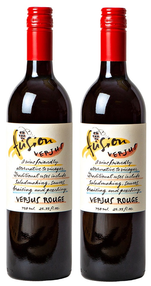 Fusion Napa Valley Verjus Rouge Vinegar Fusion Napa Valley